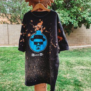 BREAKING BAD custom, acid-washed t-shirt sz M/L